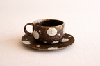 Cat Pattern Cup & Saucer Set