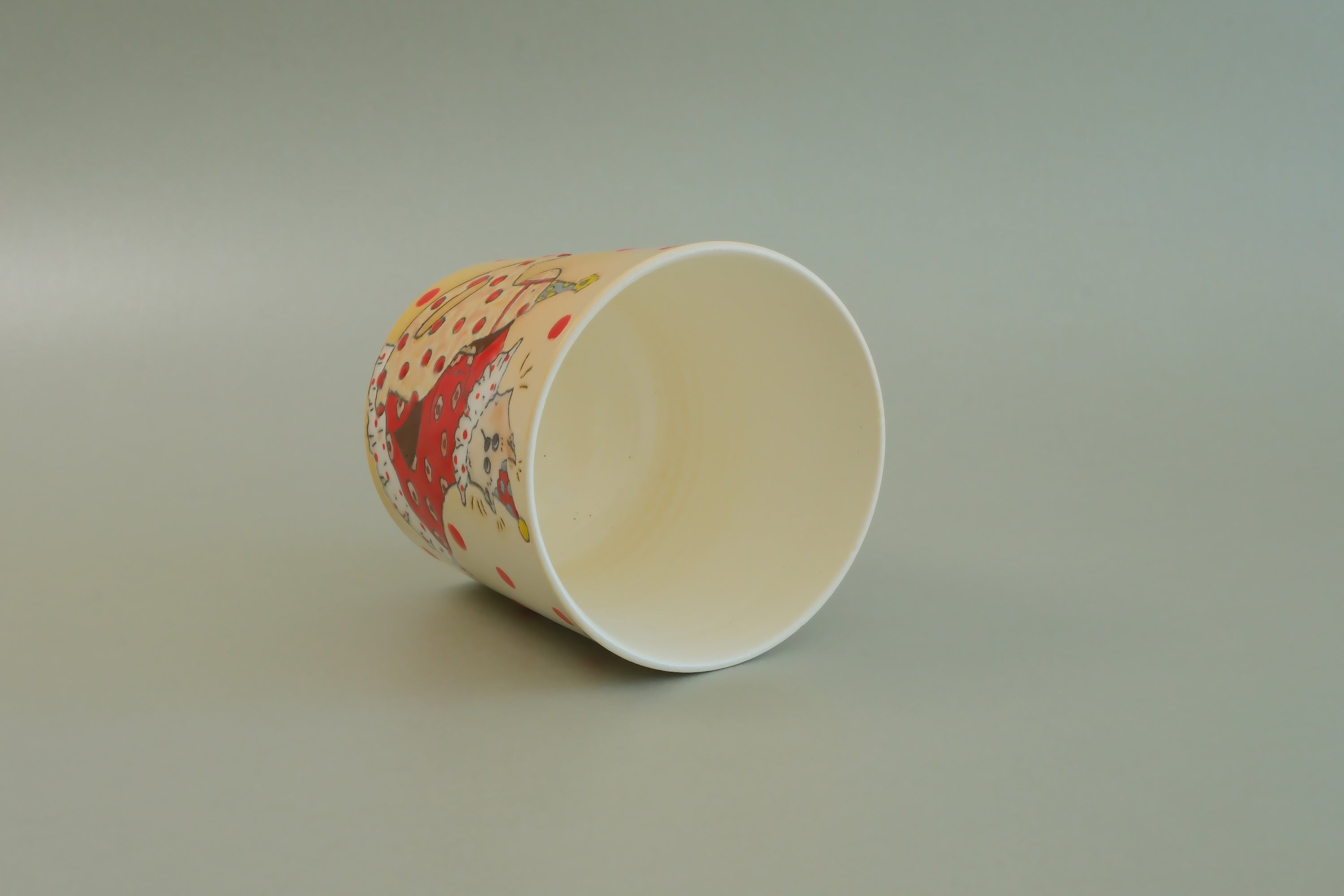 Pajama Cat & Rocking Horse Cup - Small
