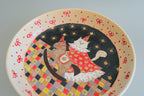Pajama Cat & Rocking Horse Deep Plate