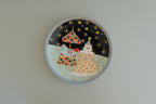 Pajama Cat & Rocking Horse Plate - Large