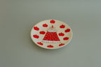 Pajama Cat & Red Apple Dessert Plate