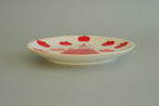 Pajama Cat & Red Apple Dessert Plate