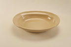 Beige Oval Shallow Bowl A