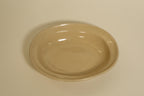 Beige Oval Shallow Bowl B