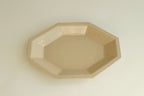 Beige Octagonal Plate