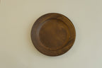 Brown Round Plate