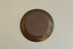 Brown Round Plate