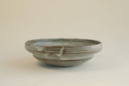Hand-Brushed Gray Plate - Large
