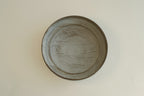 Hand-Brushed Gray Plate - Large