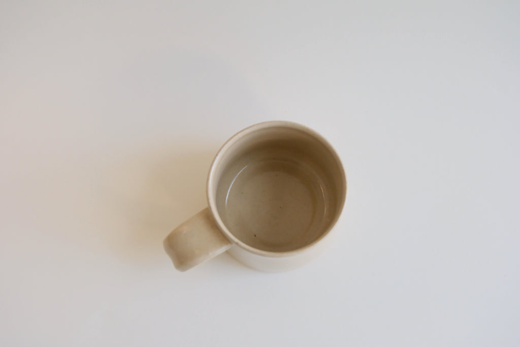 Beige Ceramic Mug