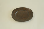Brown Wide Oval Plate
