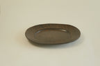 Brown Wide Oval Plate