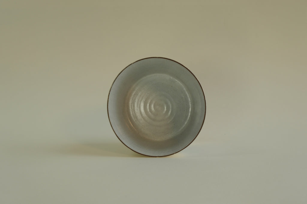 Silver-Dusted Blue Lily Cup A