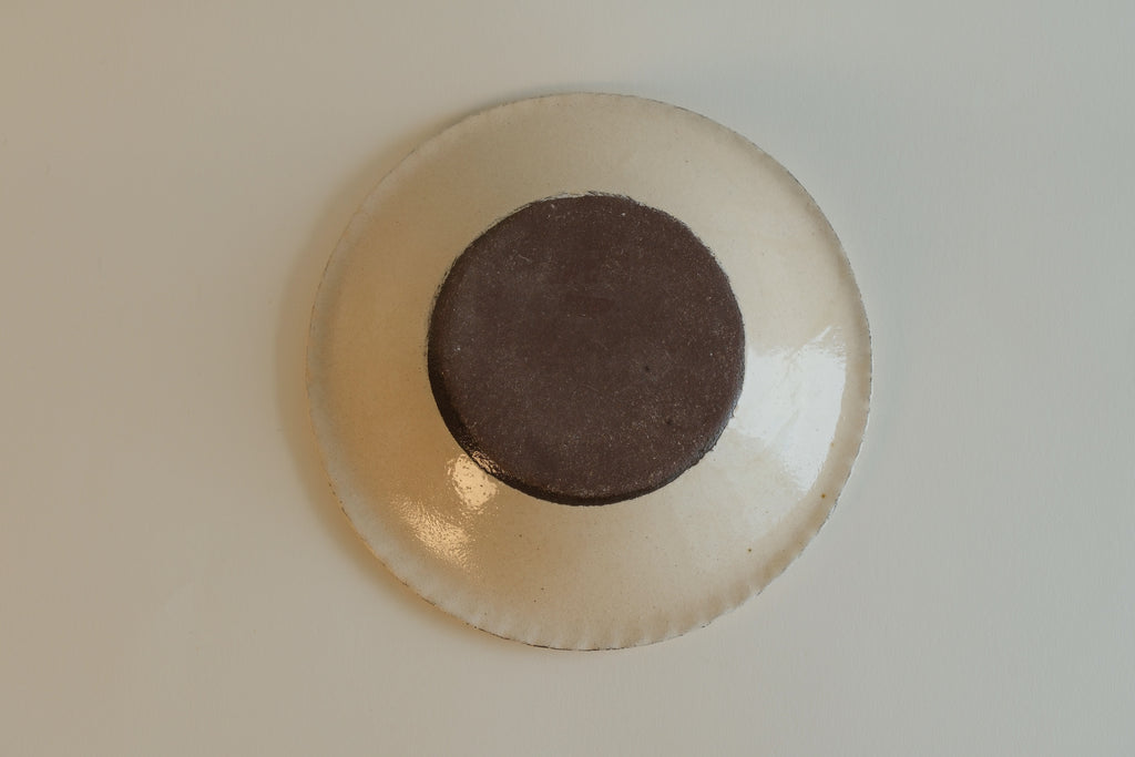 Scalloped Edge Deep Plate A