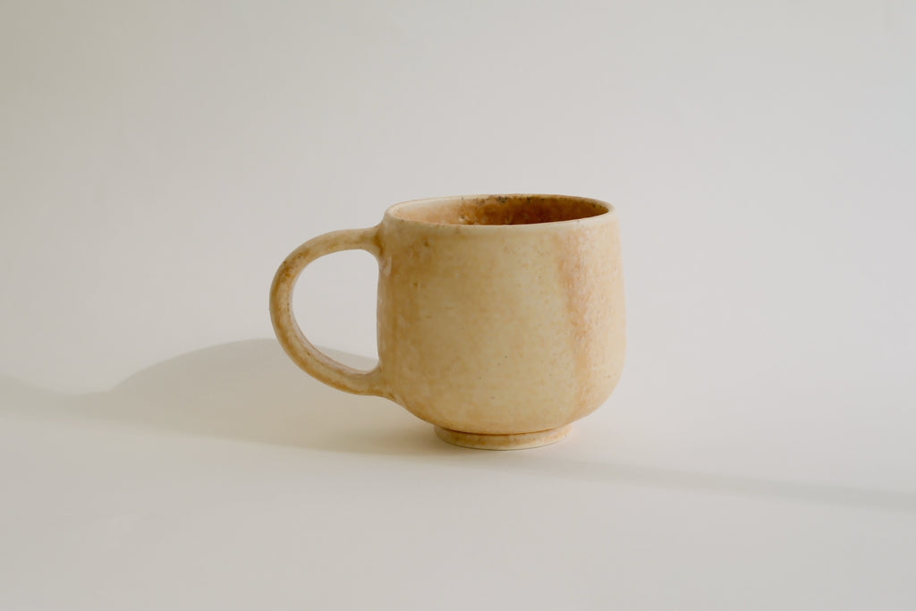 Yellow Glazed Ceramic Mug