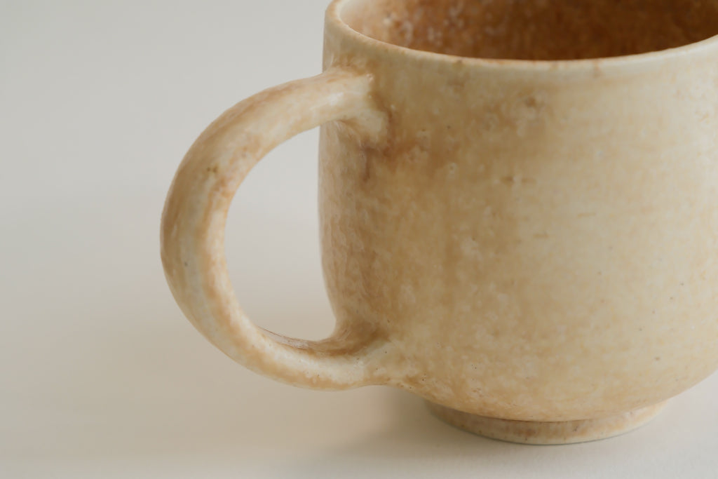 Yellow Glazed Ceramic Mug
