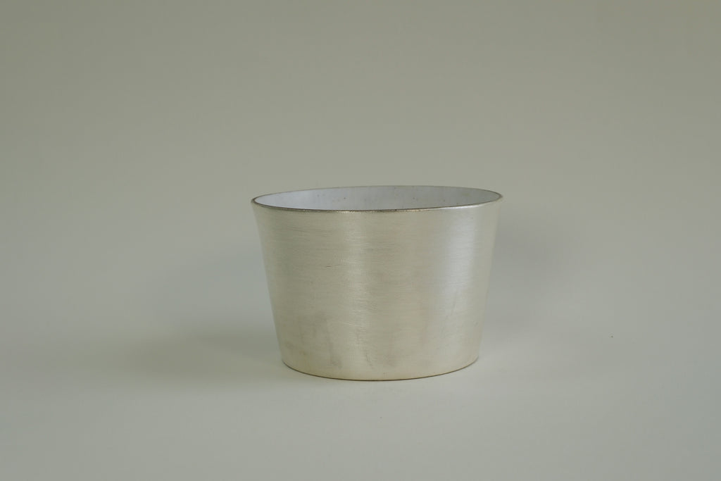 Silver-Dusted Blue Lily Cup B