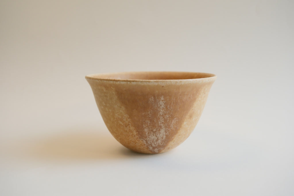 Beige Conical Bowl A