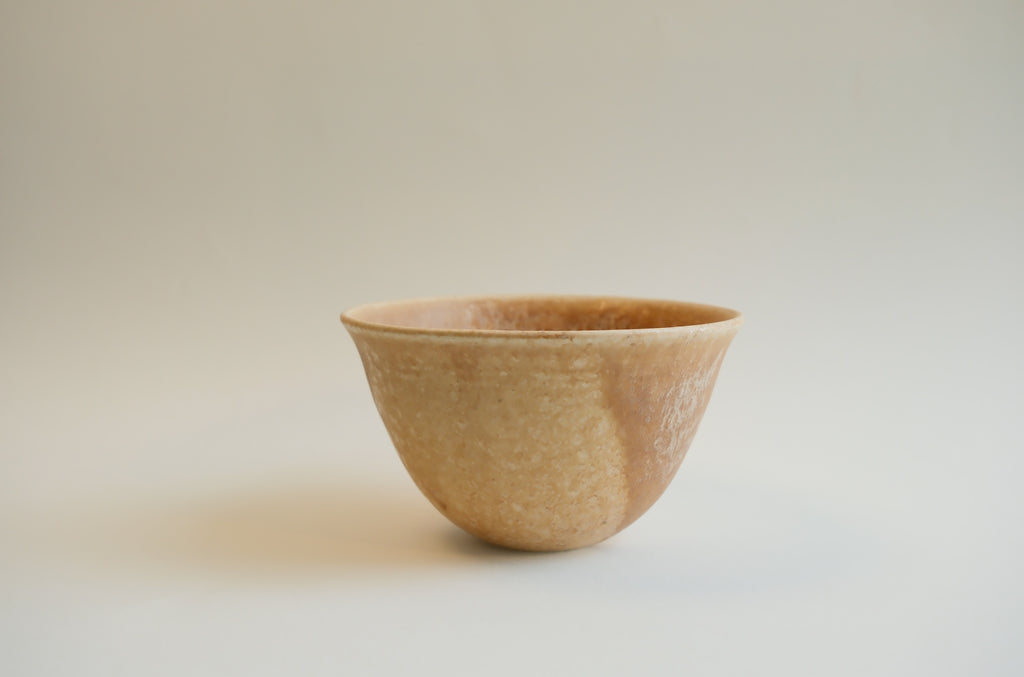 Beige Conical Bowl A