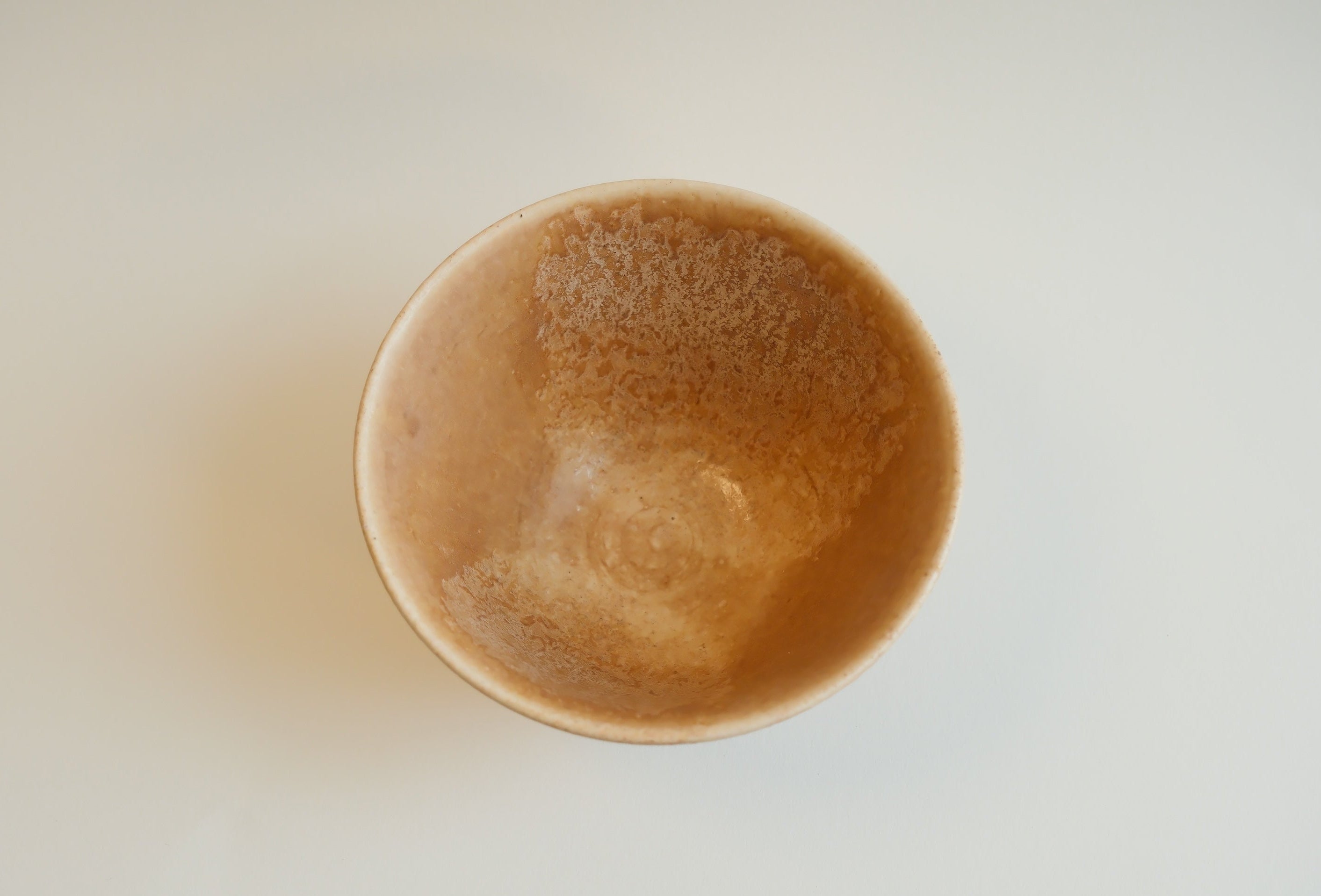 Beige Conical Bowl A