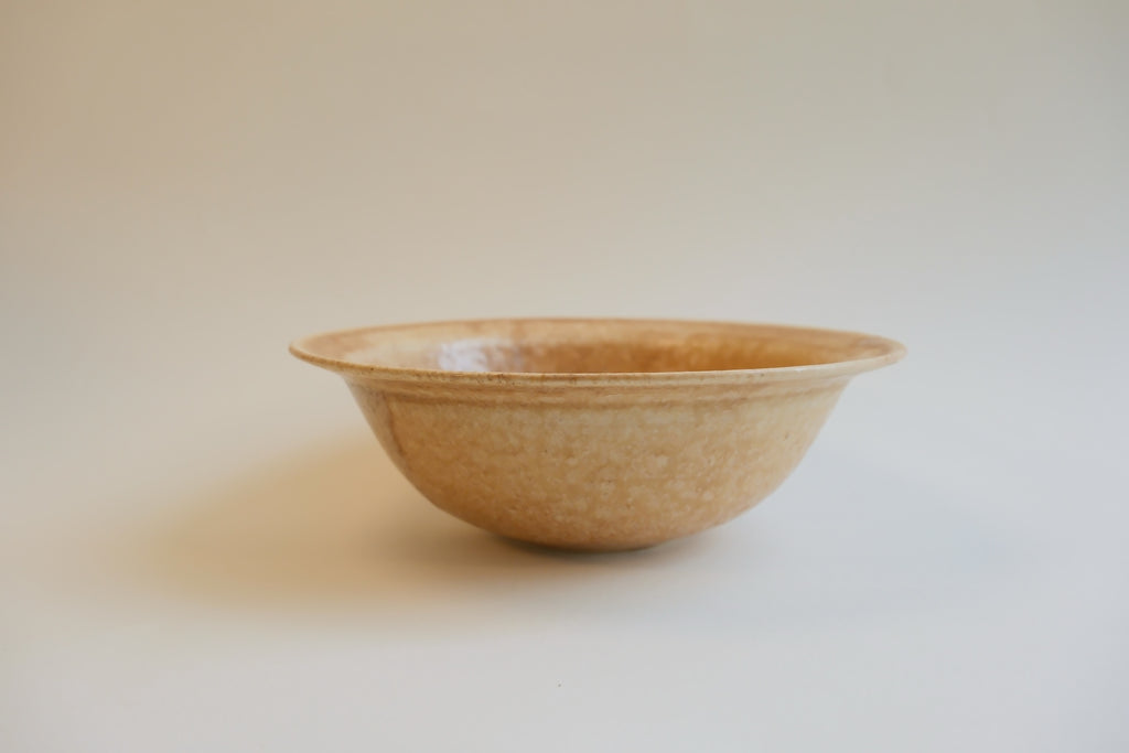 Beige Wide Rimmed Bowl