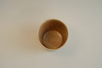 Beige Ceramic Straight Cup