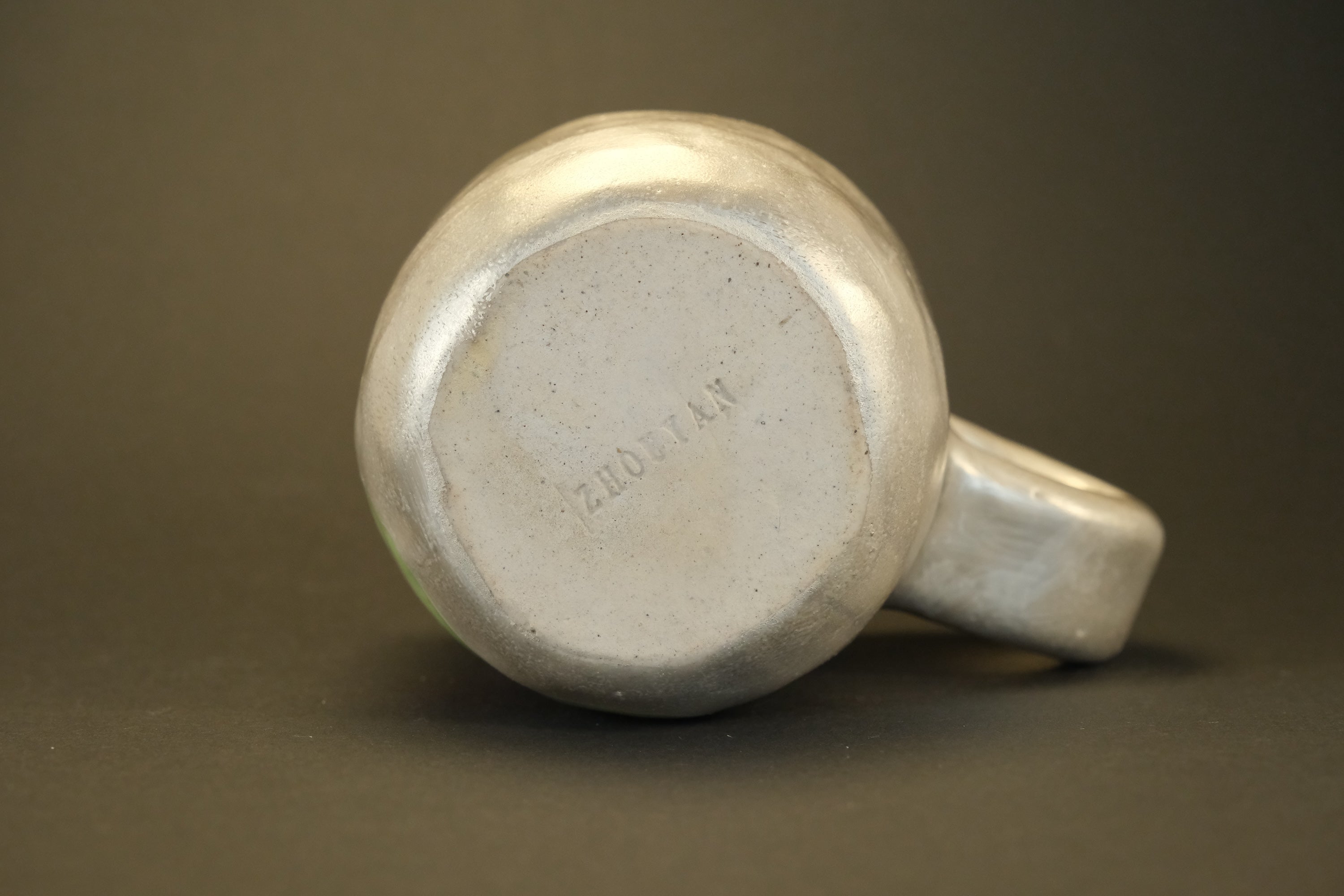 Guava Pattern Silver Ceramic Mug