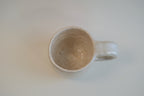 Peach Pattern Silver Luster Ceramic Mug