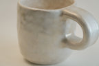 Peach Pattern Silver Luster Ceramic Mug