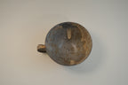 Gray Drip Glaze Wide Rim Cup
