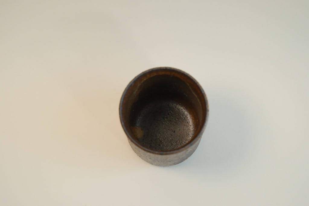 Brown Drip Glaze Cup