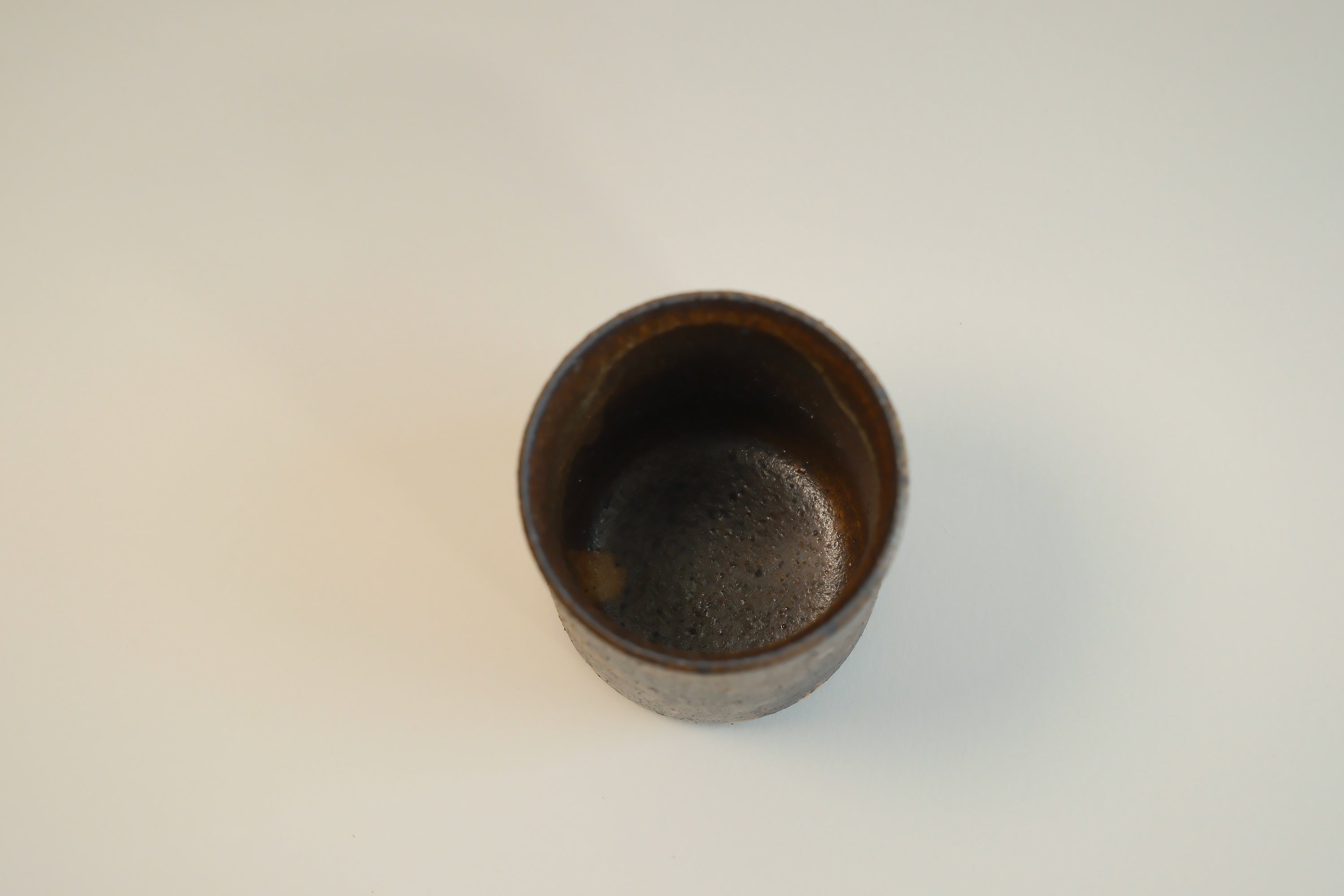 Brown Drip Glaze Cup