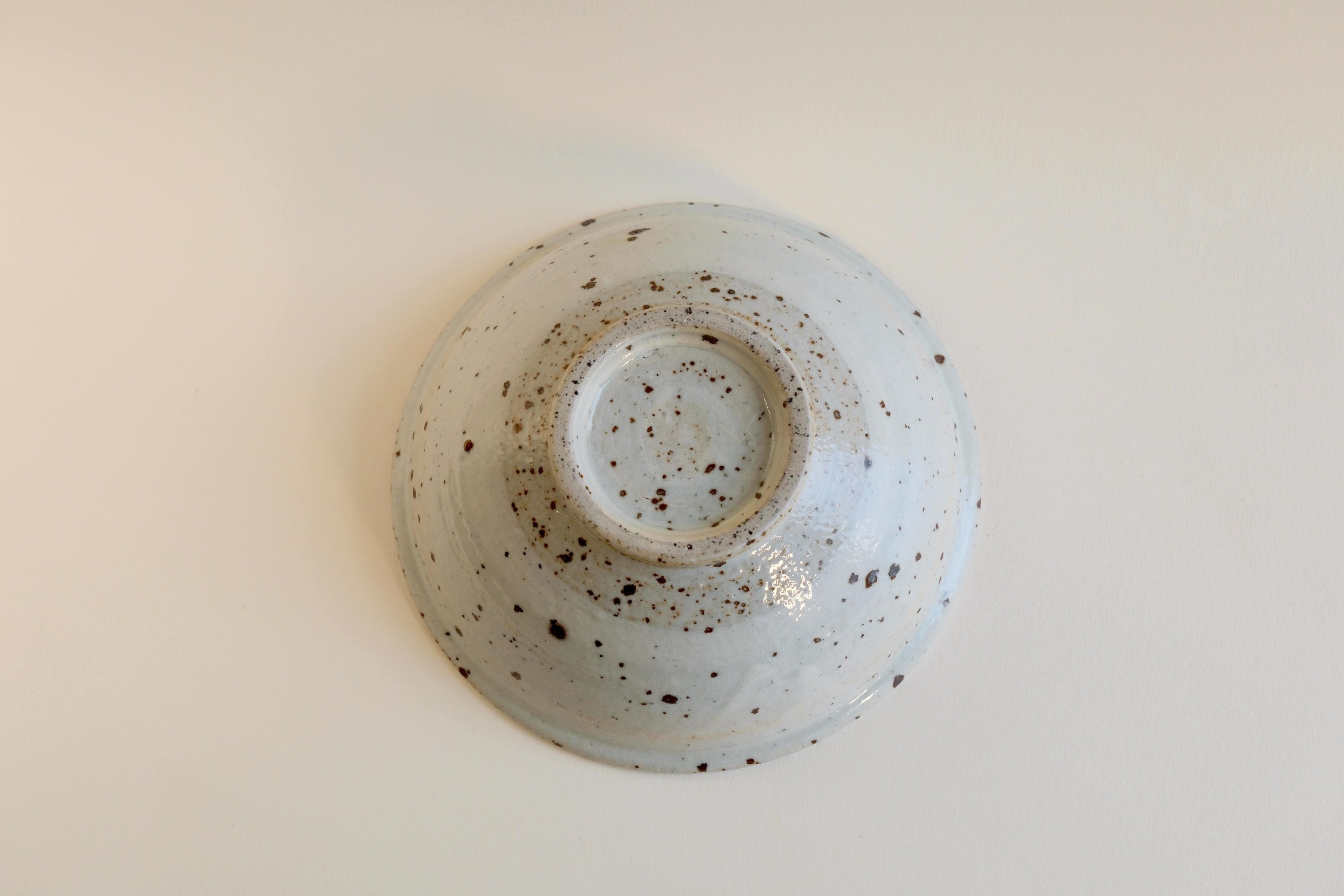 White Speckled Ceramic Bowl
