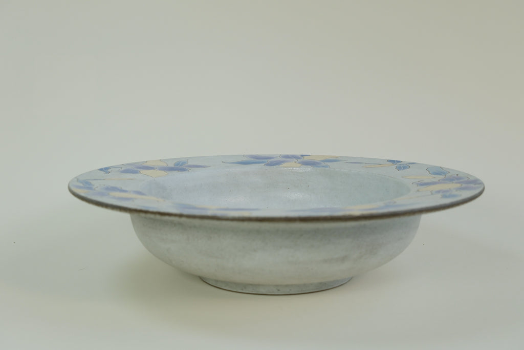 Silver-Dusted Purple Lily Plate B