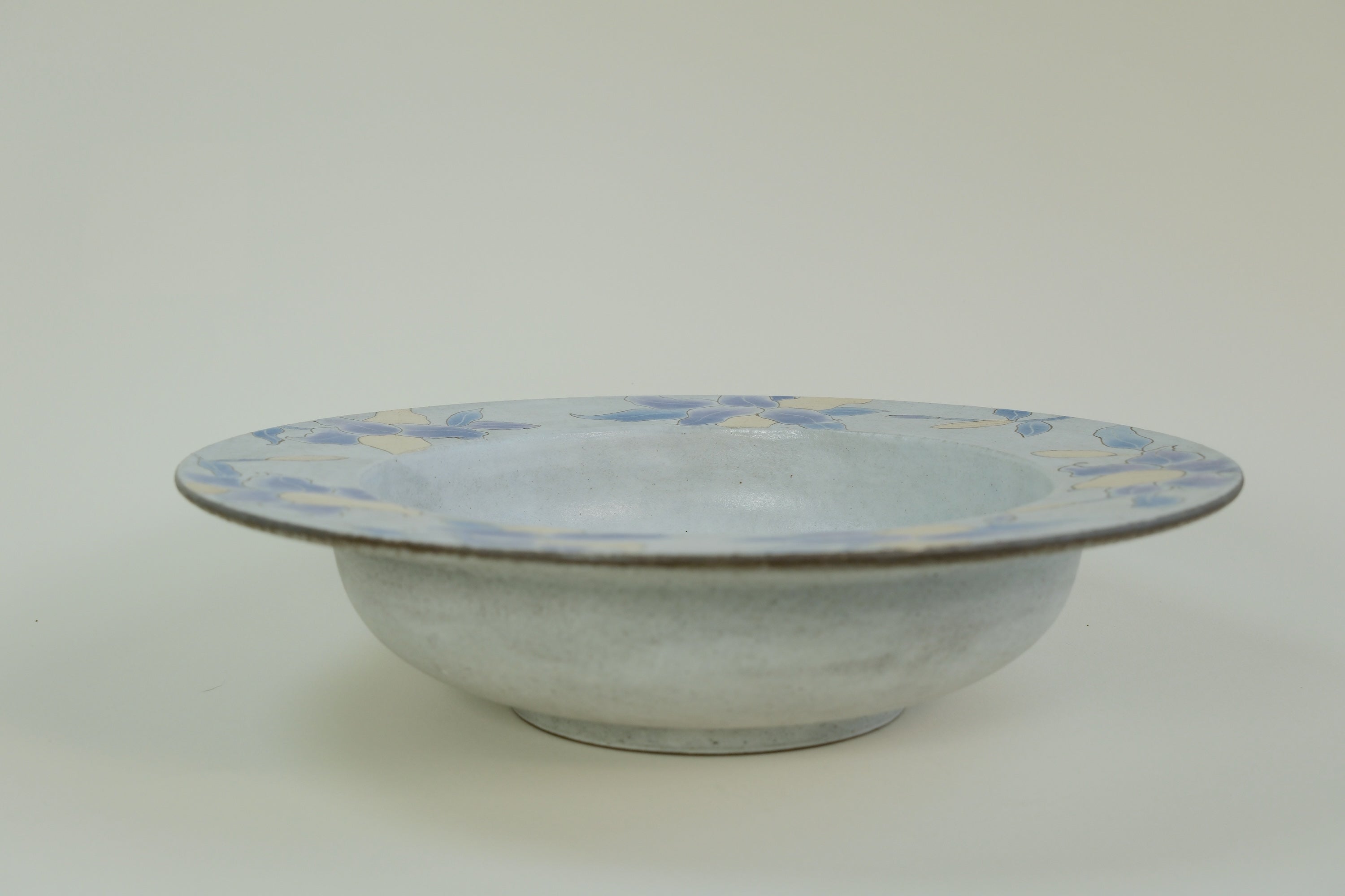 Silver-Dusted Purple Lily Plate B