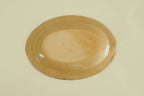Blue Floral Oval Ceramic Plate B