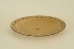 Blue Floral Oval Ceramic Plate B