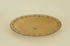 Blue Floral Oval Ceramic Plate B
