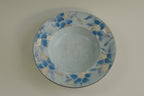 Silver-Dusted Blue Lily Plate A