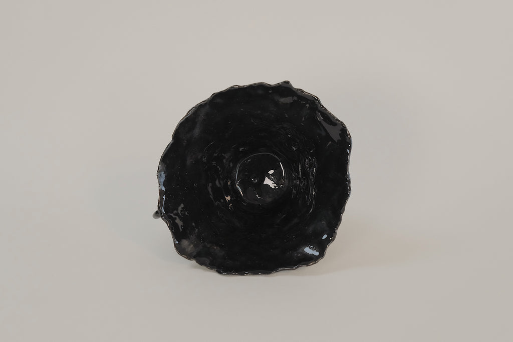 Black Twin Blossom Cup
