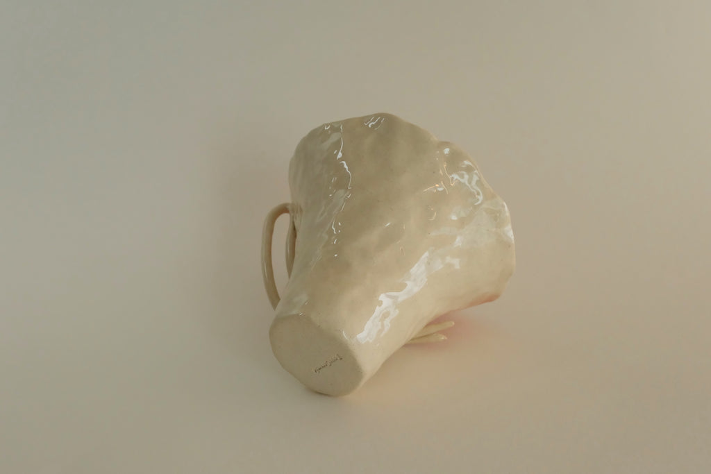 Pink Twin Blossom Ceramic Cup