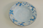 Silver-Dusted Blue Lily Plate B