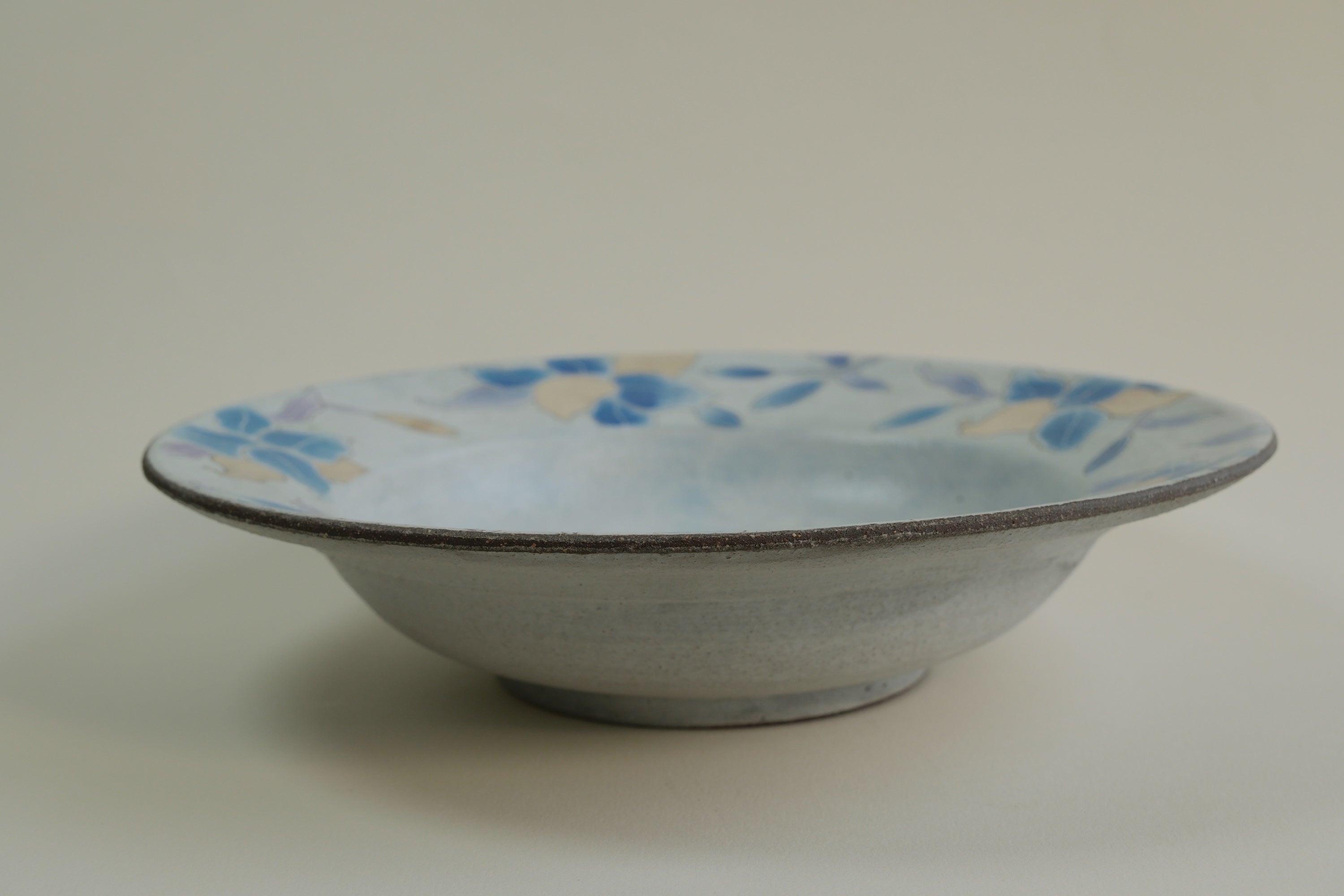 Silver-Dusted Blue Lily Plate B