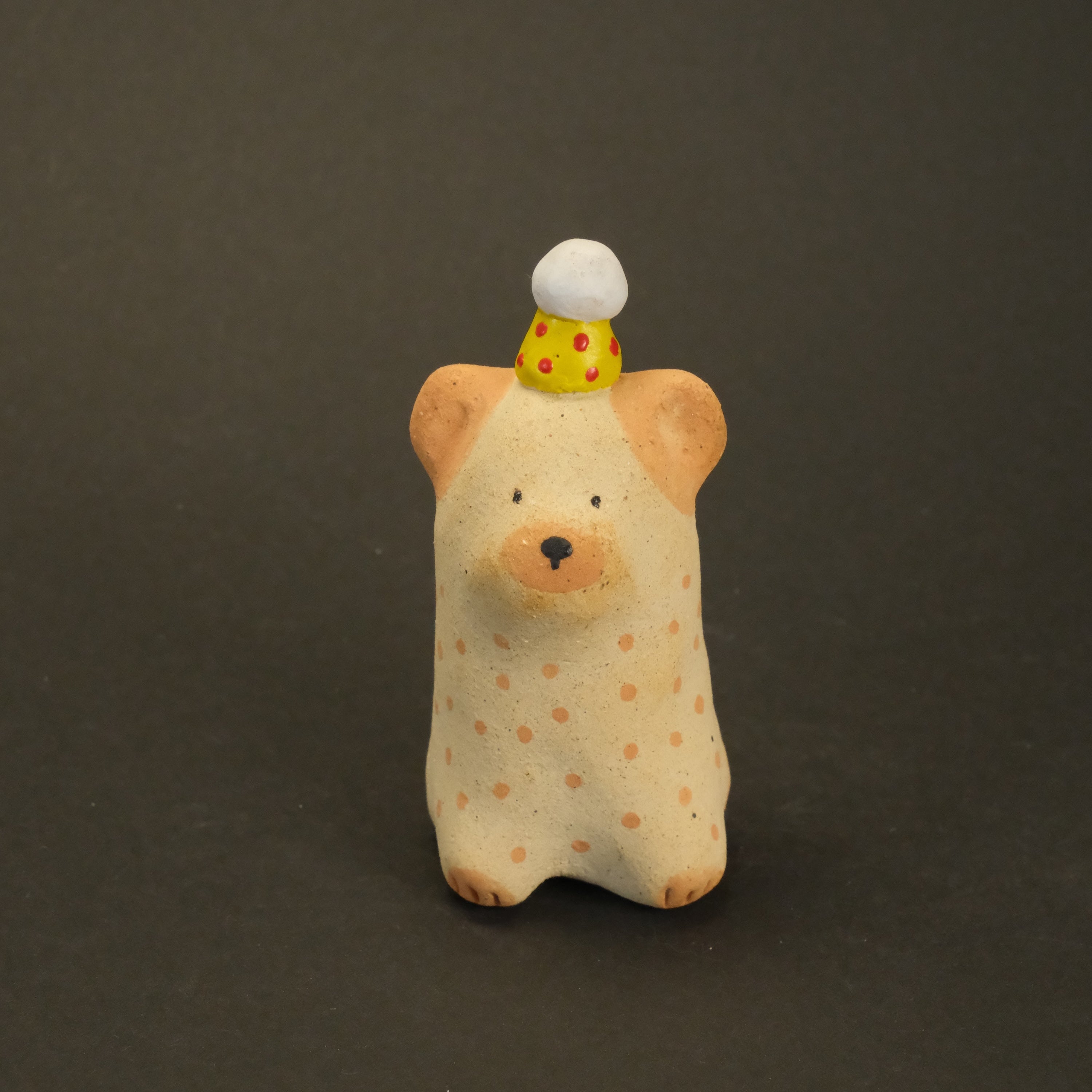 Puppy with Hat Ceramic Incense Holder & Aroma Stone