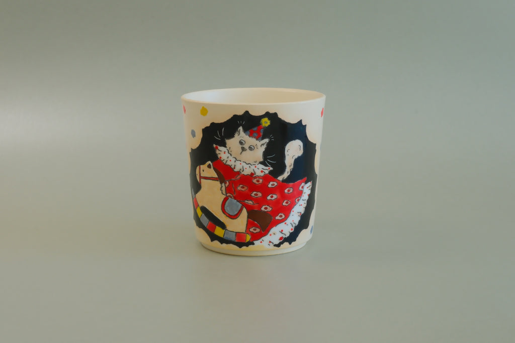 Pajama Cat & Rocking Horse Cup - Large