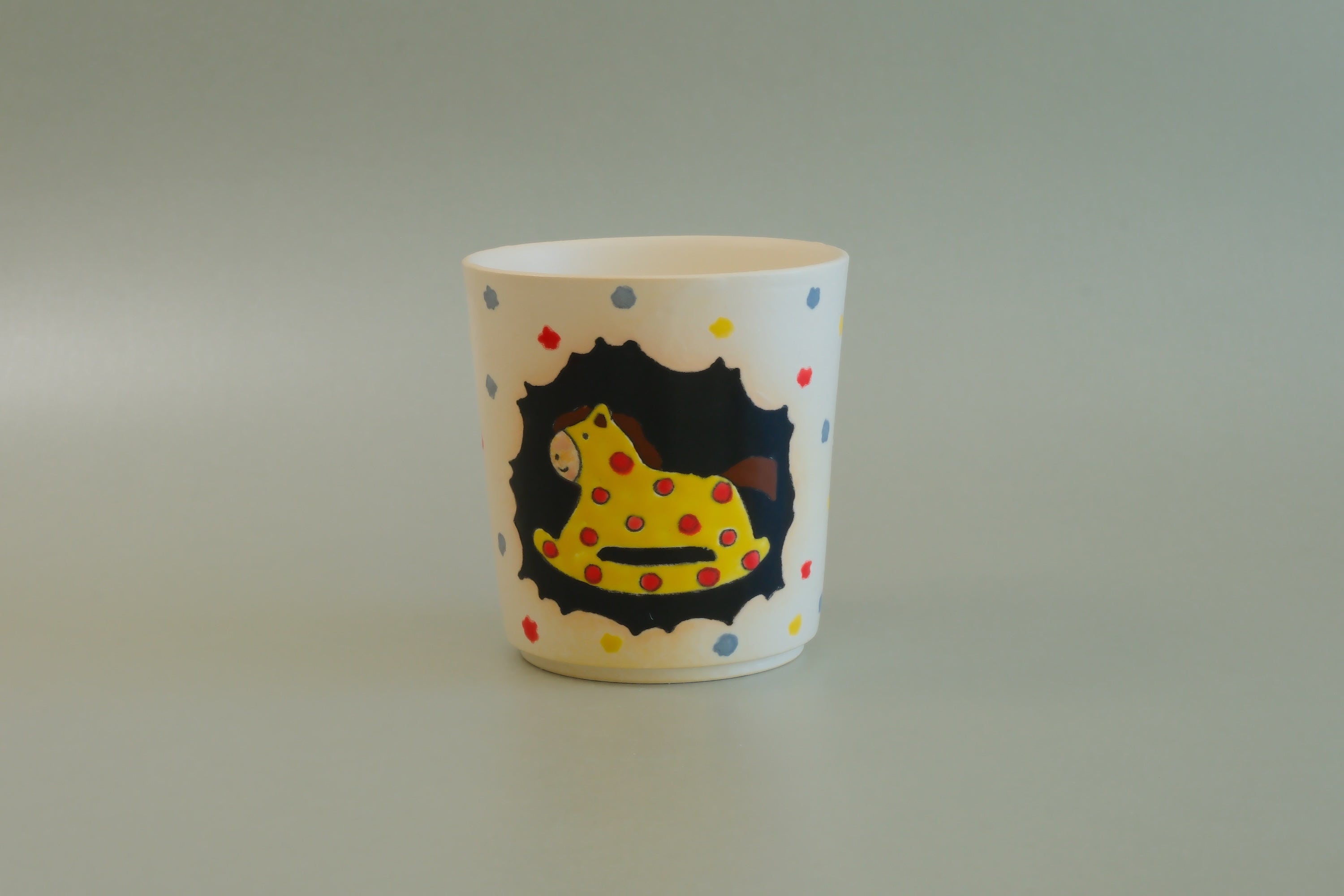 Pajama Cat & Rocking Horse Cup - Large