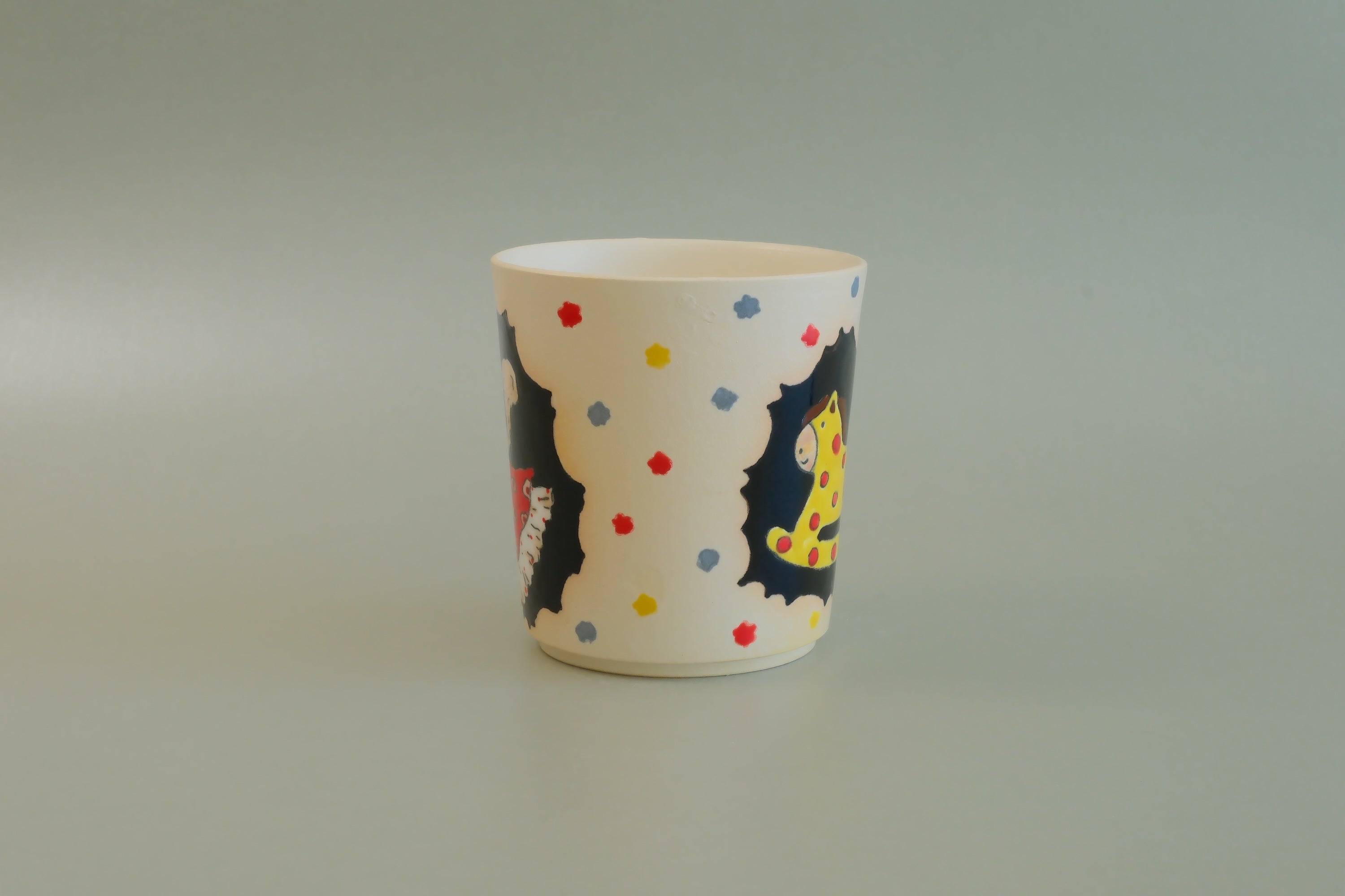 Pajama Cat & Rocking Horse Cup - Large