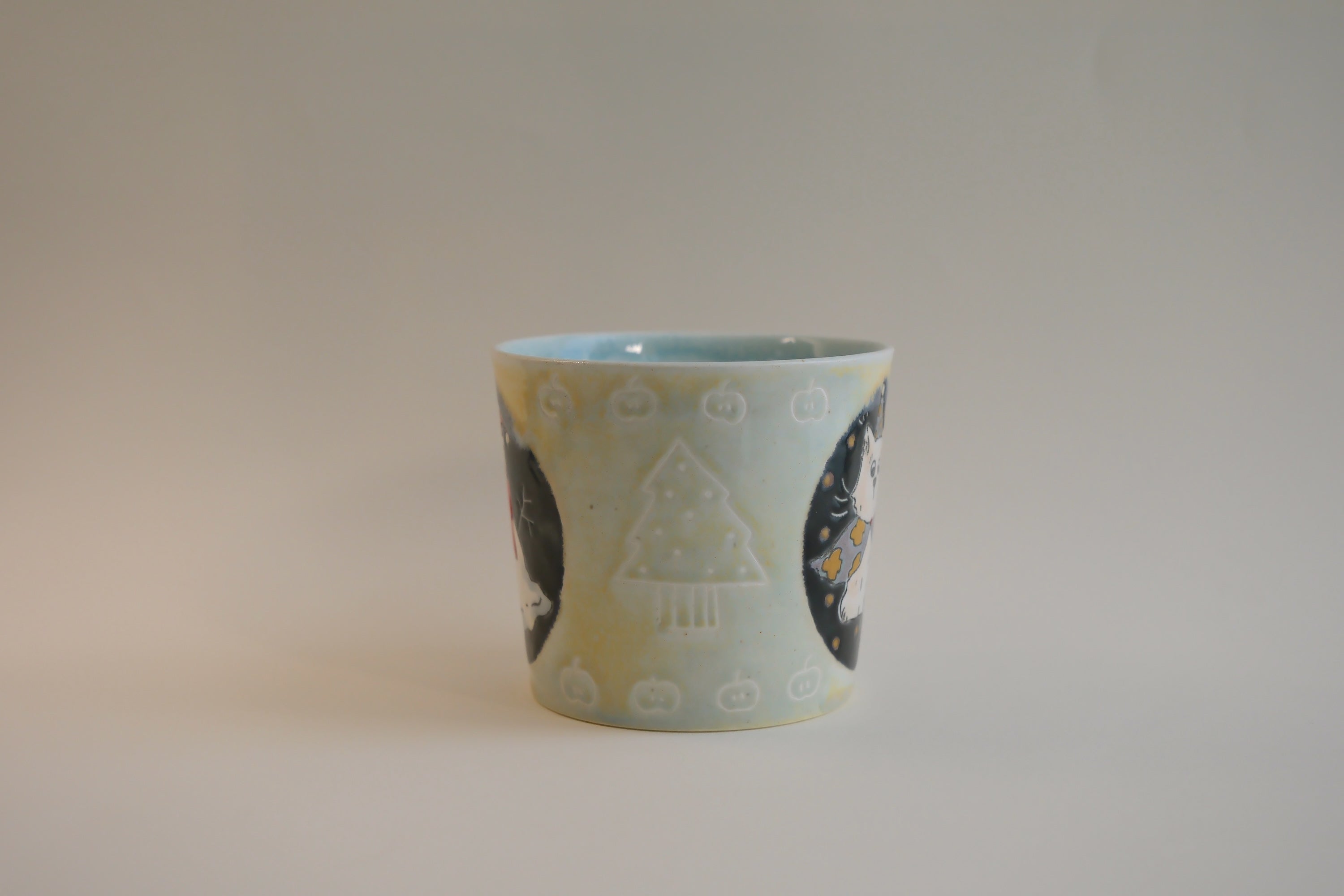 Cat & Snowman Cup