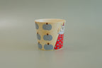 Pajama Cat & Blue Apple Cup - Small