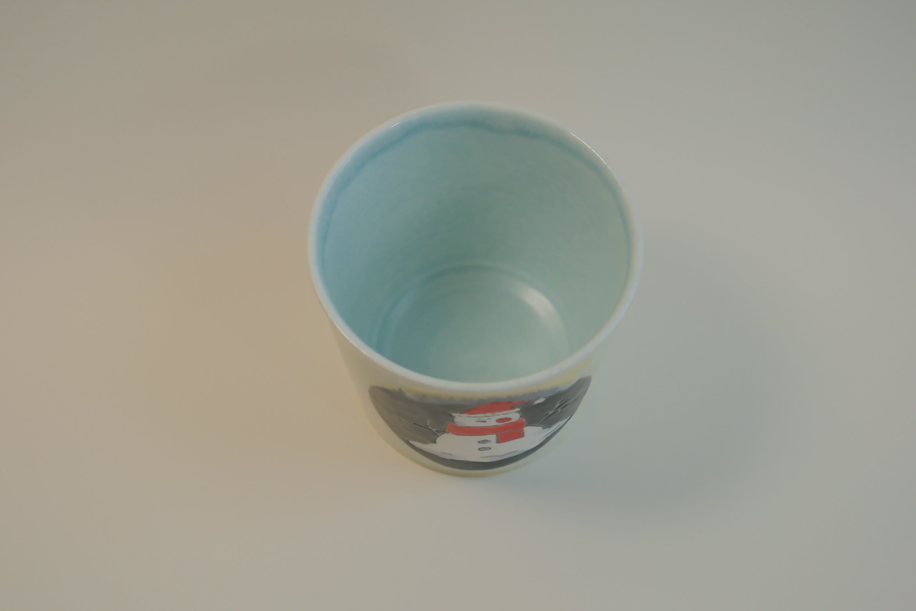 Cat & Snowman Cup